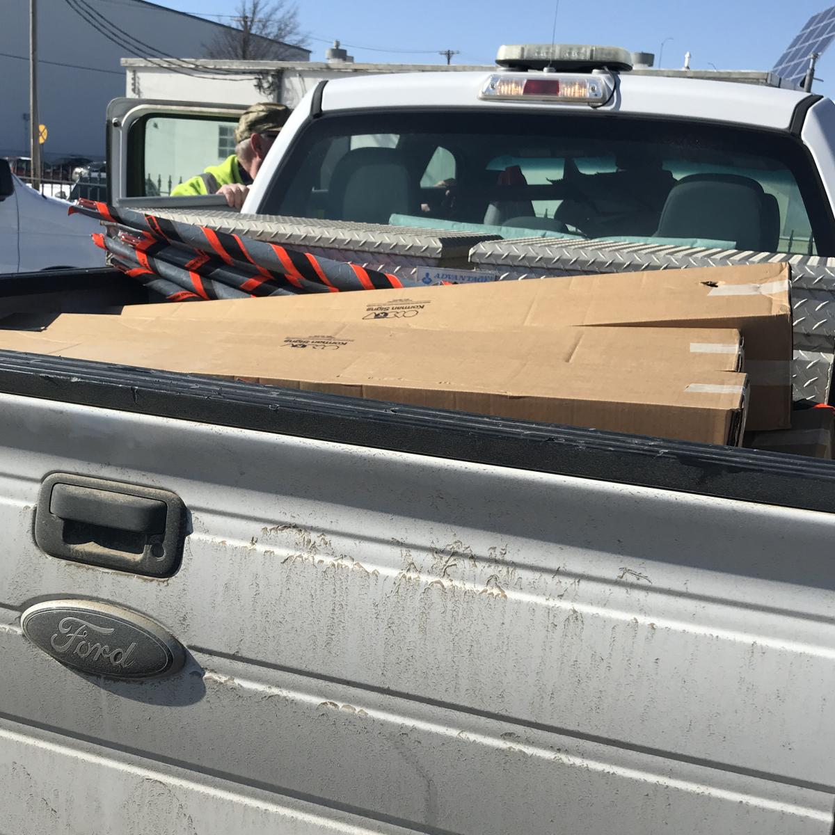 Free device kit pick-up